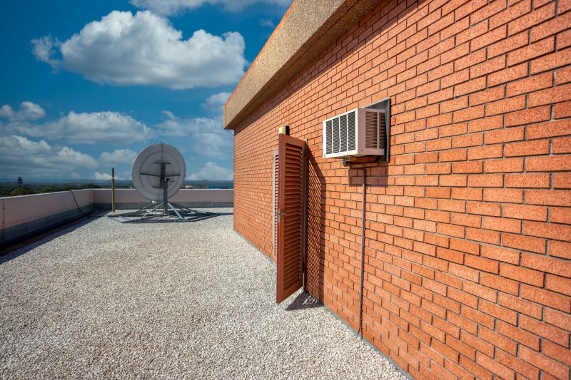 Gravel Roof Repair detail